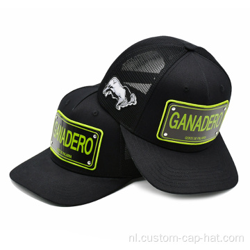 Metalen plaat Logo Trucker Hoed